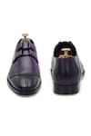 Shop_IVRAH_Purple Haan Lace Up Formal Shoes _at_Aza_Fashions