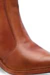 IVRAH_Brown Jordan Shaded High Rise Boots _Online_at_Aza_Fashions