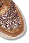 Buy_Sole Mates by Palak_Brown Sparkling Sequined Sneakers _Online_at_Aza_Fashions