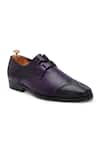 Buy_IVRAH_Purple Haan Lace Up Formal Shoes _at_Aza_Fashions