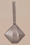 Ampm_Silver Esther Tear Drop Shaped Bag _at_Aza_Fashions