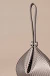 Buy_Ampm_Silver Esther Tear Drop Shaped Bag 