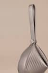 Shop_Ampm_Silver Esther Tear Drop Shaped Bag 
