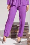 Buy_House of Zeniaa_Purple Soft Crepe Embellished Rhinestone Round Limelight Top With Pant _Online_at_Aza_Fashions