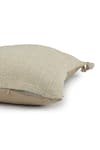 Onset Homes_Cream Front 51% Linen Ananya Textured Woven Cushion Cover - Set Of 2 _Online_at_Aza_Fashions