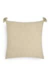 Buy_Onset Homes_Cream Front 51% Linen Ananya Textured Woven Cushion Cover - Set Of 2 _at_Aza_Fashions