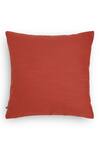 Shop_Onset Homes_Orange Front 51% Linen Ananya Woven Cushion Cover - Set Of 2 _at_Aza_Fashions