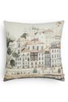 Onset Homes_Off White Front 55% Linen Nagari Cityscape Print Cushion Cover - Set 2 _Online_at_Aza_Fashions