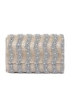 Beau Monde_Silver Bead And Crystal Embroidered Clutch _Online_at_Aza_Fashions