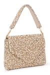 Buy_Beau Monde_Gold Pearl Bead Embellished Clutch _at_Aza_Fashions