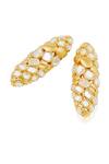 Buy_ISHARYA_Gold Plated Mirror Statement Celebration Studs _Online_at_Aza_Fashions