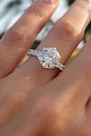 Buy_Prata_White Stones Serena Shine Solitaire Ring _at_Aza_Fashions