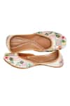 House Of Kosha_Multi Color Beads Gul Bagh Embroidered Juttis _Online_at_Aza_Fashions