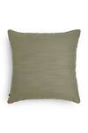 Shop_Onset Homes_Green Front 51% Linen Ananya Rectangle Shaped Cushion Cover - Set Of 2 _at_Aza_Fashions