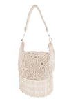 Shop_A Clutch Story_White Pearl Moonlit Floral Embroidered Purse _Online_at_Aza_Fashions