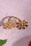 Buy_Dugran By Dugristyle_Gold Plated Mashalla Floral Shaped Ring 