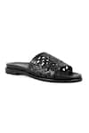 Buy_Vanilla Moon_Black Sian Basket Woven Flats _at_Aza_Fashions