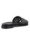 Buy_Vanilla Moon_Black Sian Basket Woven Flats _Online_at_Aza_Fashions