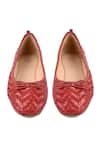 Shop_Vanilla Moon_Red Yulia Basket Handwoven Ballerinas _at_Aza_Fashions