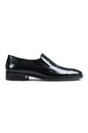 Wednesday Lifestyle_Black Textured Nikola Coco Dad Loafers _Online_at_Aza_Fashions