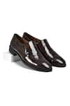 Buy_Wednesday Lifestyle_Brown Plain Nikola Brushoff Leather Loafers _at_Aza_Fashions