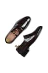 Shop_Wednesday Lifestyle_Brown Plain Nikola Brushoff Leather Loafers _at_Aza_Fashions