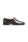 Wednesday Lifestyle_Brown Plain Nikola Brushoff Leather Loafers _Online_at_Aza_Fashions