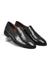 Buy_Wednesday Lifestyle_Brown Textured Nikola Coco Dad Loafers _at_Aza_Fashions
