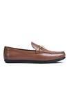 Wednesday Lifestyle_Brown Embellished Steve Moccasin _Online_at_Aza_Fashions