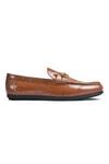 Wednesday Lifestyle_Brown Embellished Steve Textured Moccasin _Online_at_Aza_Fashions