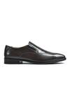 Wednesday Lifestyle_Brown Daniel Ii Genuine Leather Loafers _Online_at_Aza_Fashions