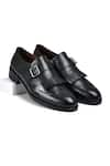 Buy_Wednesday Lifestyle_Black Issac Single Monk Kiltie Loafers _at_Aza_Fashions