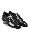 Buy_Wednesday Lifestyle_Black Issac Single Monk Kiltie Loafers _at_Aza_Fashions