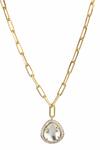 Shop_Vasundhara_Gold Plated Artificial Kundan Bahar Cz Studded Drop Chain Necklace _at_Aza_Fashions