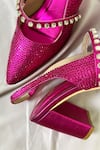 Shop_Ciel_Pink Rhinestone The Prom Embellished Heels _Online_at_Aza_Fashions