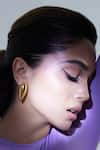 Buy_Bblingg_Gold Plated Drop Shaped Earrings _at_Aza_Fashions