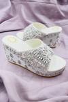 Buy_Rajasthani Stuff_White Zardozi Omana Embroidered Wedges _at_Aza_Fashions