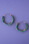 Krutiarts_Multi Color Diamonds Haltino Tha Embellished Earrings _at_Aza_Fashions