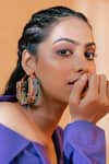 Shop_Krutiarts_Multi Color Diamonds Haltino Tha Embellished Earrings 