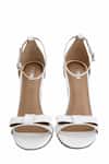 Shop_Oroh_White Bows Porto Leather Front Heels _at_Aza_Fashions