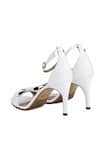 Shop_Oroh_White Bows Porto Leather Front Heels _Online_at_Aza_Fashions