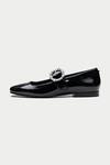 Buy Oroh Black Nerja Buckle Strap Ballerina Flats Online at Aza Fashions Buy_Oroh_Black Nerja Buckle Strap Ballerina Flats _Online_at_Aza_Fashions
