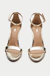 Shop_OROH_Gold Olivares Leather Heels _at_Aza_Fashions