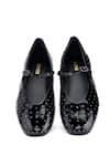 Shop_OROH_Black Crystal Studs Sintra Ballerina _at_Aza_Fashions