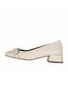 Buy_OROH_White Estepona Buckle Pump Block Heels 