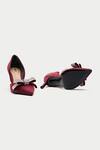 Buy_OROH_Maroon Rhinestone Piacenza Studded Pump Heels 