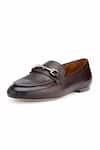 Buy_OROH_Brown Avellino Buckle Loafers _Online_at_Aza_Fashions