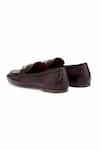 Shop_OROH_Brown Avellino Buckle Loafers _Online_at_Aza_Fashions