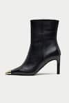 Shop_OROH_Black Fano Pointed Toe Boots _Online_at_Aza_Fashions