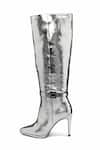 Buy_OROH_Silver Pavia Pointed Toe Boots _Online_at_Aza_Fashions